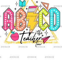 ABCD The Teachers Tour-2 DTF Transfer