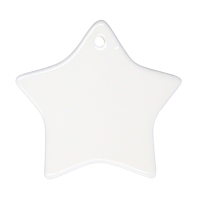 Alternative view of Ceramic Sublimation Ornament