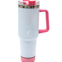 Alternative view of 40 Oz Sublimation Speaker Tumbler