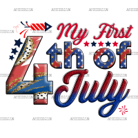 My First 4th Of July DTF Transfer
